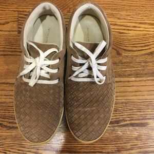 BOTTEGA VENETA Man Suede Brown Sneakers